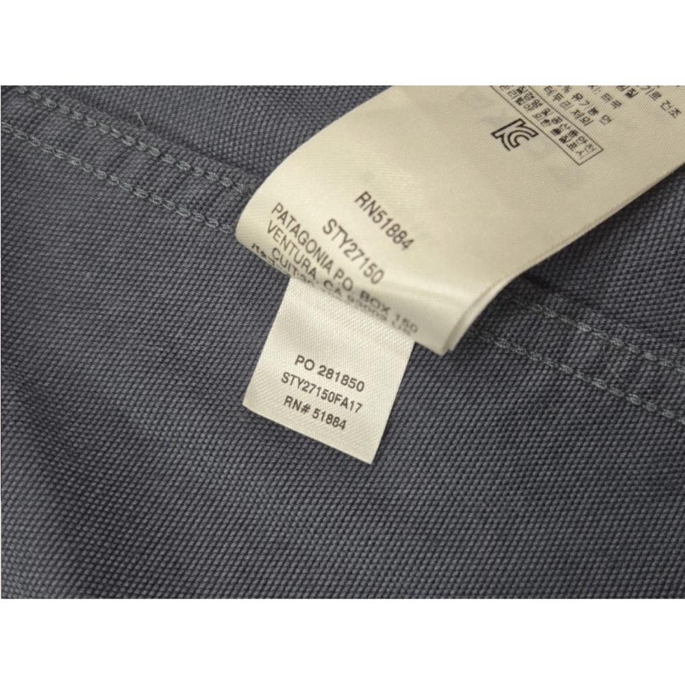 Patagonia Prairie Dawn Jacket Navy Blue Size M Womens Canvas Gorpcore - Picture 6 of 8